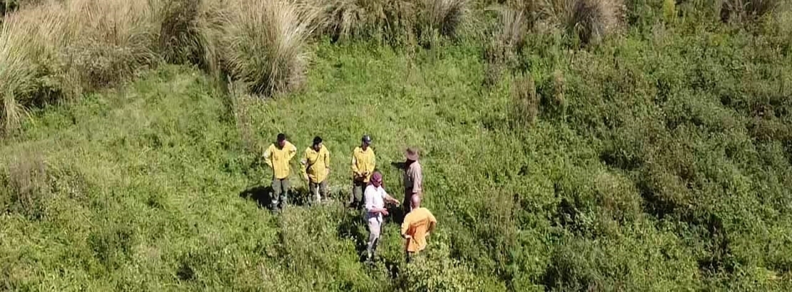 La provincia capacita a pobladores de las islas del Delta sobre la construcción de cortafuegos naturales