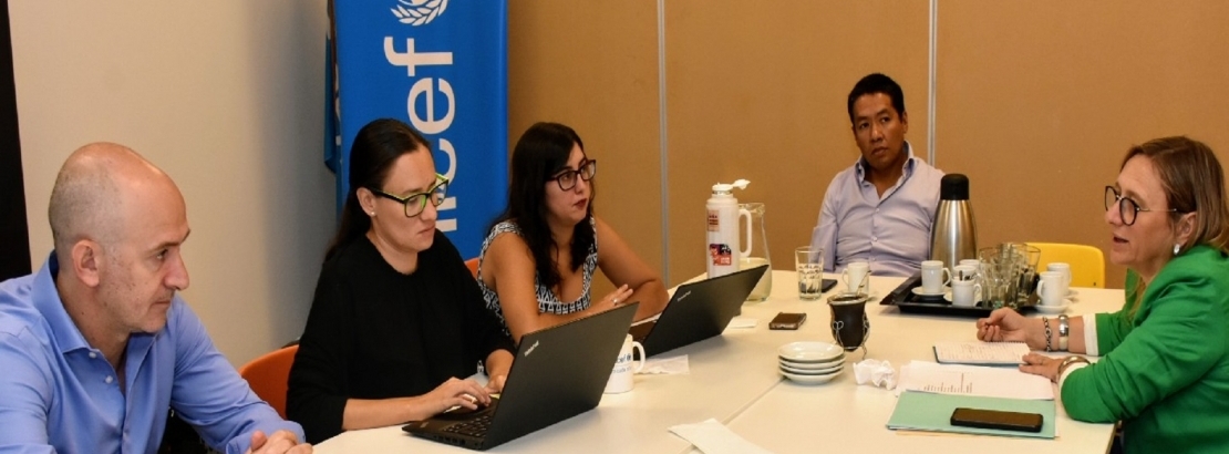 La provincia fortalecer las lneas de trabajo con Unicef Argentina
