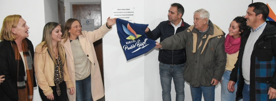 Pueblo General Belgrano inauguró el Banco de Ayudas Técnicas para personas con discapacidad