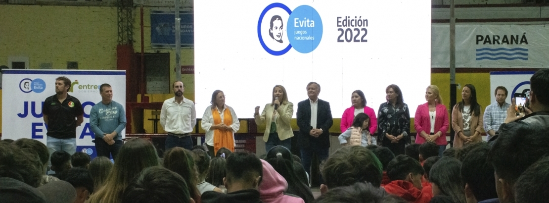 Más de 800 jóvenes entrerrianos participan en las finales provinciales de los Juegos Evita en Paraná