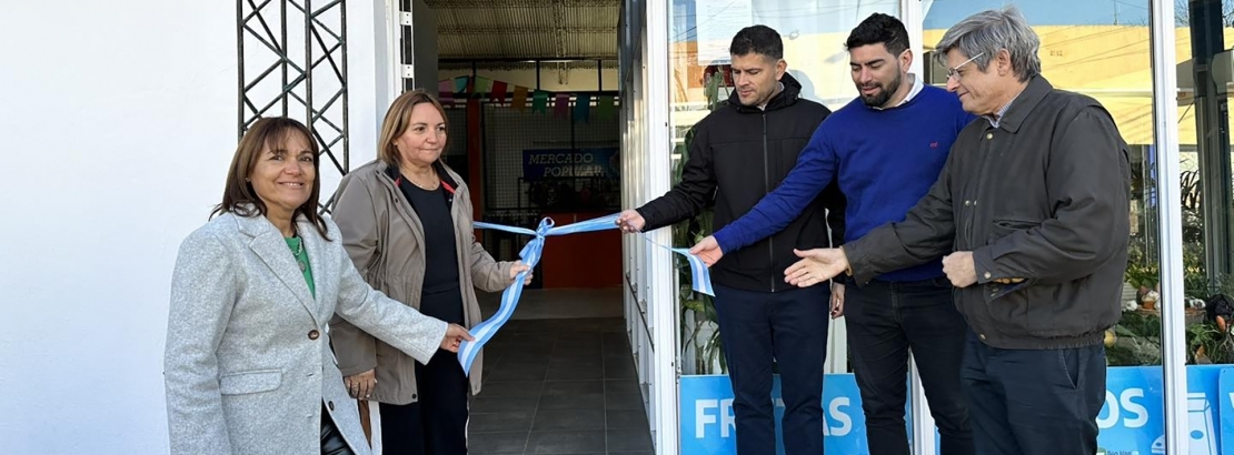 Nación, provincia y municipio articularon la apertura del Mercado Multiplicar en San José de Feliciano 