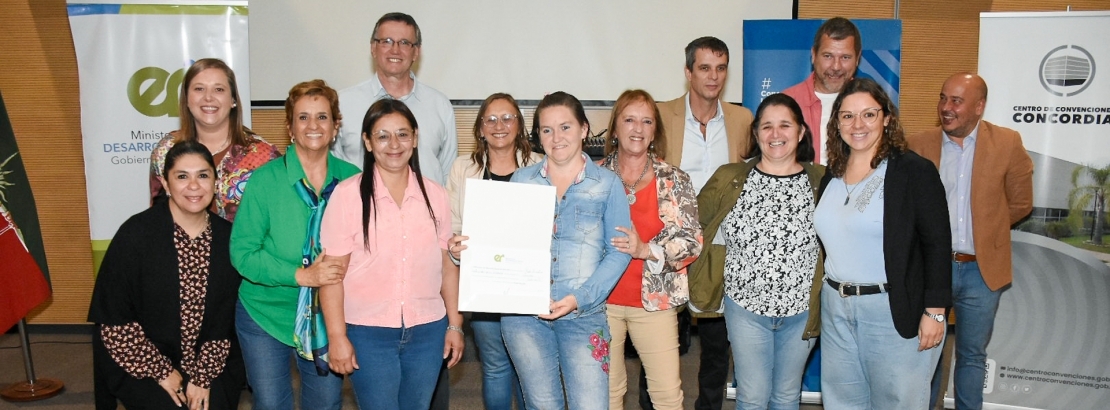 La provincia y el municipio de Concordia acompañan el impulso de cooperativas y organizaciones sociales
