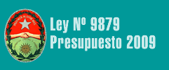 LEY N&ORD; 9879 - PRESUPUESTO 2009