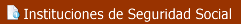 INSTITUCIONES DE SEGURIDAD SOCIAL