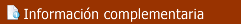 INFORMACIÓN COMPLEMENTARIA