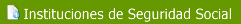 INSTITUCIONES DE SEGURIDAD SOCIAL
