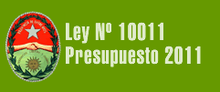 LEY Nº 10011 - PRESUPUESTO 2011