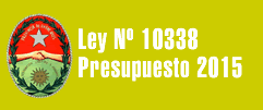 PROYECTO DE LEY DE PRESUPUESTO 2015