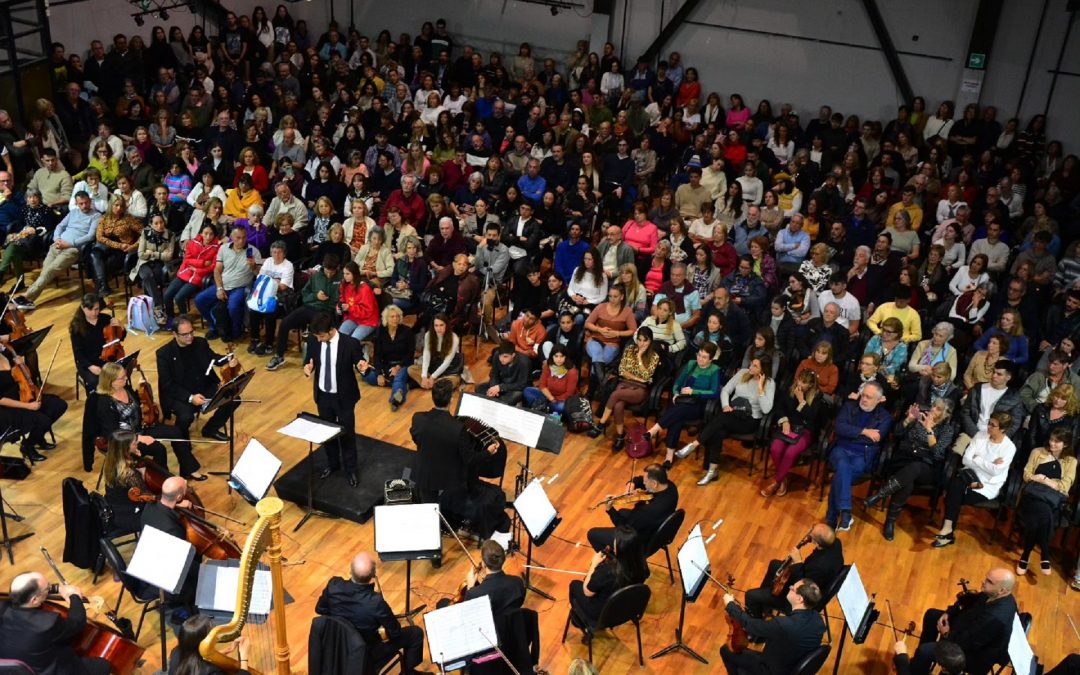 La Sinfónica de Entre Ríos tuvo una nueva presentación y llenó la sala