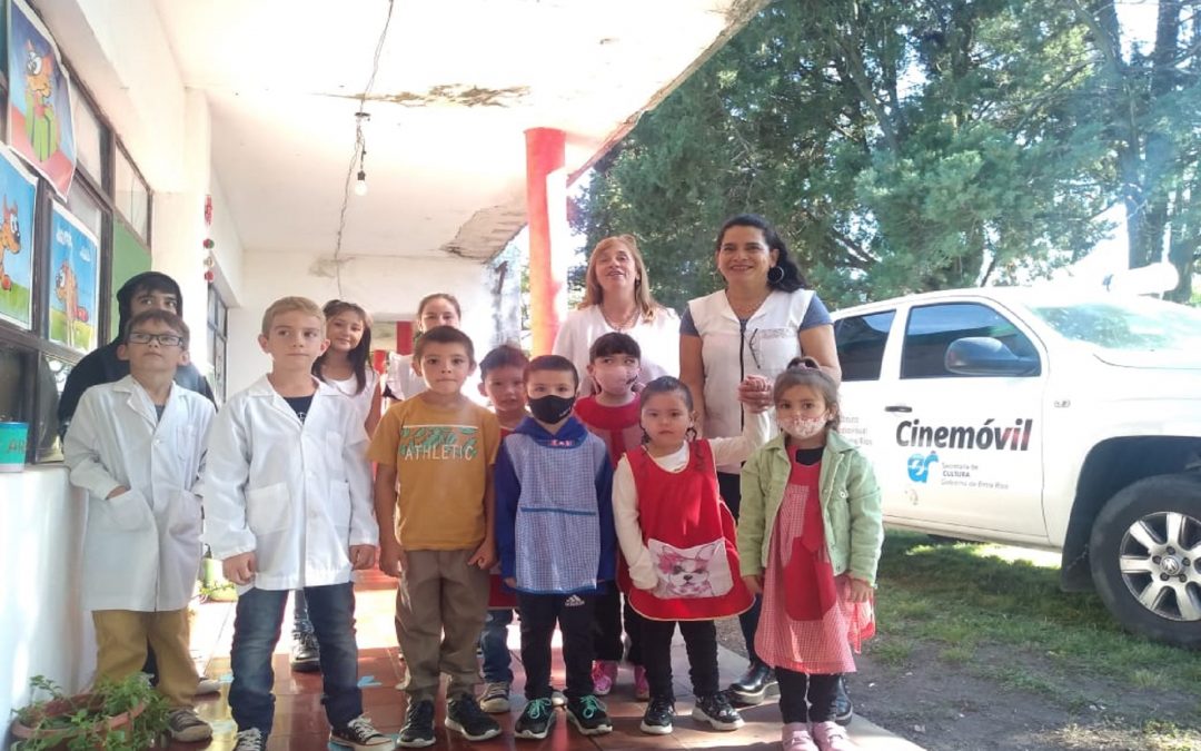 El Cinemóvil arrancó su agenda anual en escuelas rurales 
