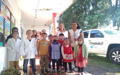 El Cinemóvil arrancó su agenda anual en escuelas rurales 