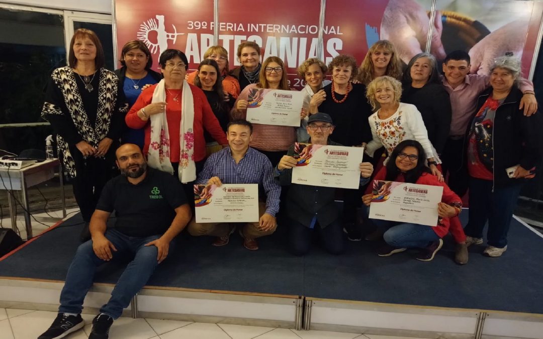 Artesanas y artesanos entrerrianos reconocidos en la 39° Feria internacional de Artesanías – Córdoba 2022