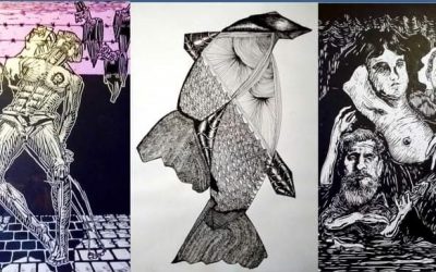 Los artistas Medrano, Crespo y Valdez realizarán muestra de dibujos y grabados en el Museo Provincial Artemio Alisio