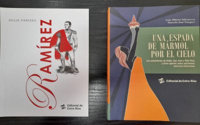 Dos nuevos libros de la EDER se presentarán en Concepción del Uruguay 