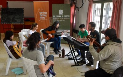 El ciclo “Soy de Entre Ríos”llegará este viernes y sábado a Hernández y General Ramírez con talleres de música