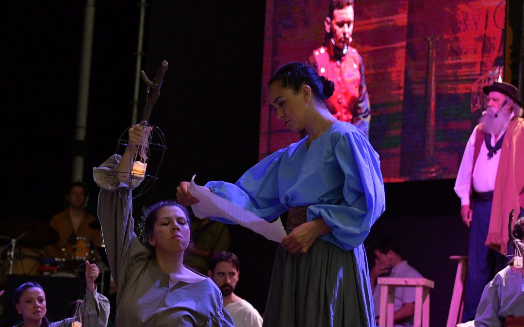 El espectáculo Romance de los Pueblos Libres llega al recinto de la Cámara de diputados y al Teatro 3 de Febrero