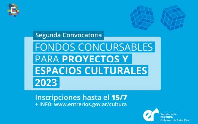 En marcha la segunda edición del Programa Fondos Concursables 