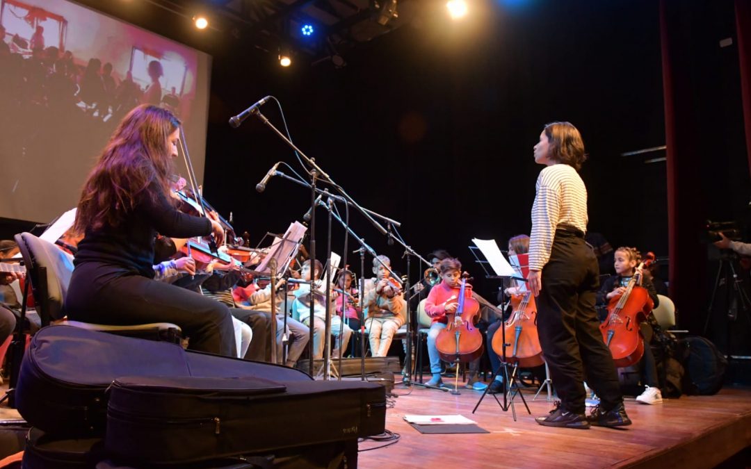 Integrantes de la Orquesta infantil y juvenil entrerriana Cunumí participarán de un Concierto en Tecnópolis