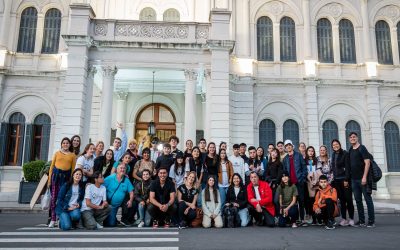 Delegación entrerriana rumbo a la Final Nacional de los Juegos Culturales Evita 2023 en Mar del Plata