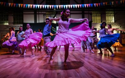 La multitudinaria peña folklórica de La Vieja Usina se prepara para celebrar su encuentro de octubre