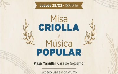 Se prepara el concierto “Misa Criolla y Música Popular” para celebrar la Semana Santa