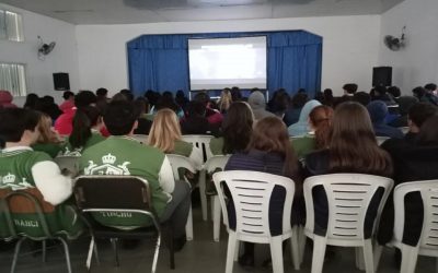 Más de 800 espectadores disfrutaron del cine en escuelas del departamento Tala