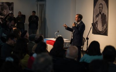 Se realizó una charla sobre el legado político de Urquiza con un importante marco de público
