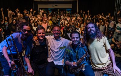 El quinteto Cuero al viento coronó el ciclo Jazz en la Casa