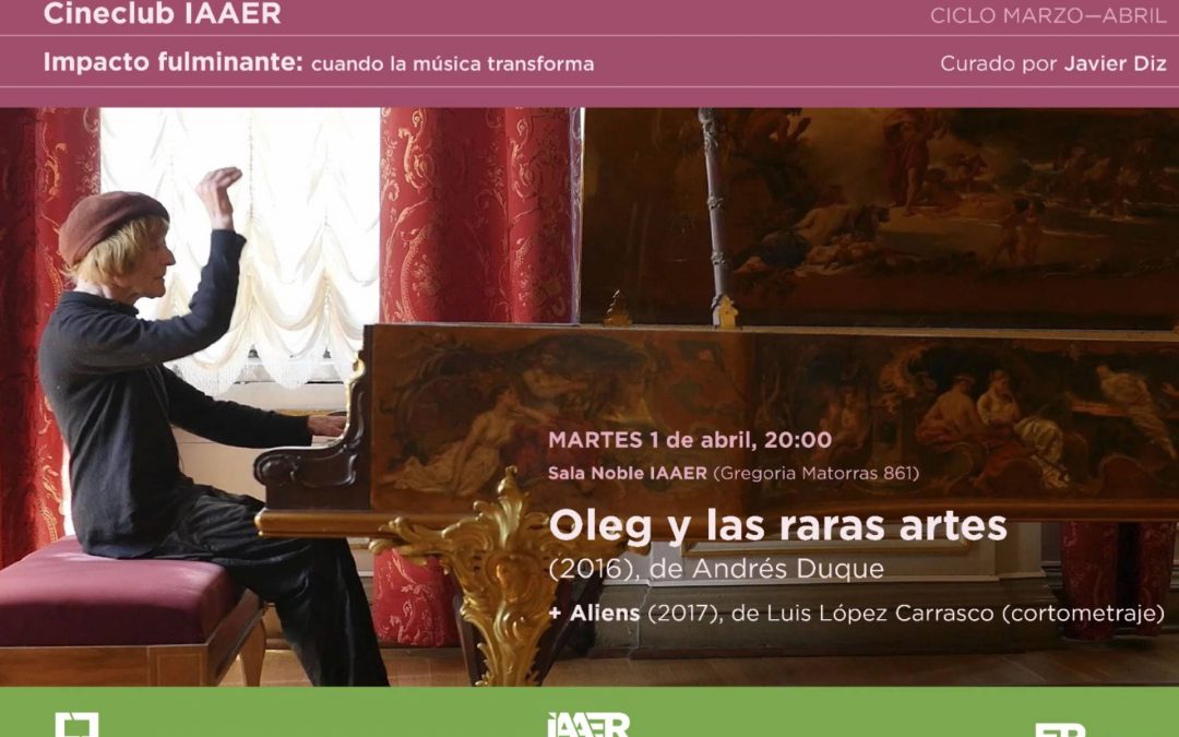 Se realizará una nueva proyección en el Cineclub del IAAER