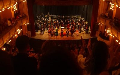 La Sinfónica colmó el Teatro Municipal 3 de Febrero