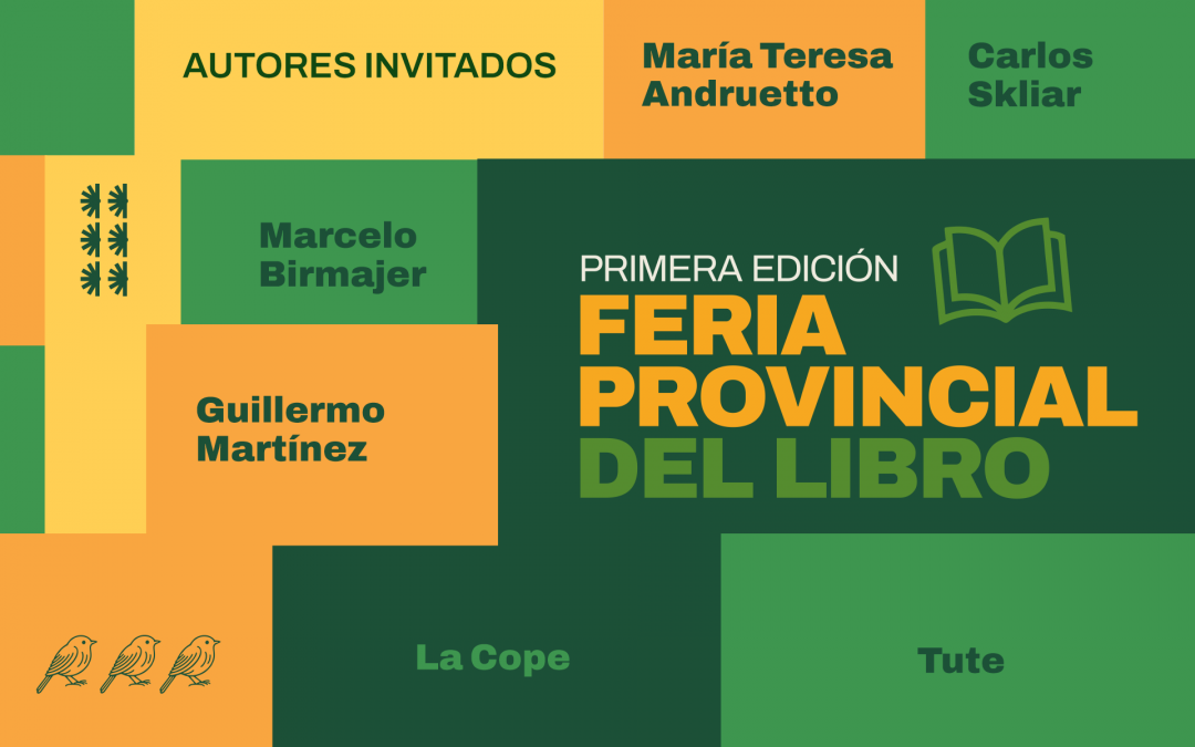 La primera Feria Provincial del Libro tendrá autores destacados a nivel nacional