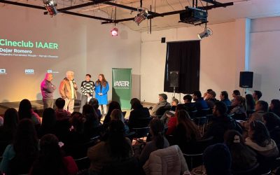 Más de 150 personas disfrutaron una doble función del Cineclub del IAAER