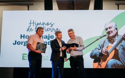 Frigerio encabezó un emotivo homenaje a Jorge Méndez en el CPC