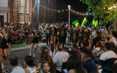Feliciano, Victoria y Paraná mostraron su carnaval en La Vieja Usina