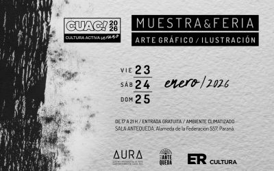 Invitan a una feria de arte gráfico e ilustración en AURA