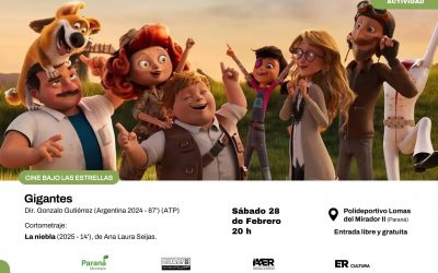 Invitan a una nueva proyección de Cine bajo las Estrellas en Paraná