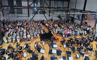La Vieja Usina fue escenario de otro concierto de la Sinfónica de Entre Ríos