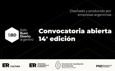 Convocan a diseñadores entrerrianos y empresas para la 14° edición del Sello de Buen Diseño Argentino