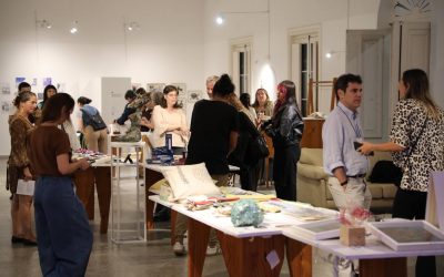 Con buena convocatoria de público se realizó una nueva muestra y feria de arte en AURA