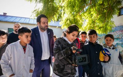 “Contar la escuela desde el cine”: el ciclo audiovisual de la provincia tuvo su día en una escuela rural de Victoria 