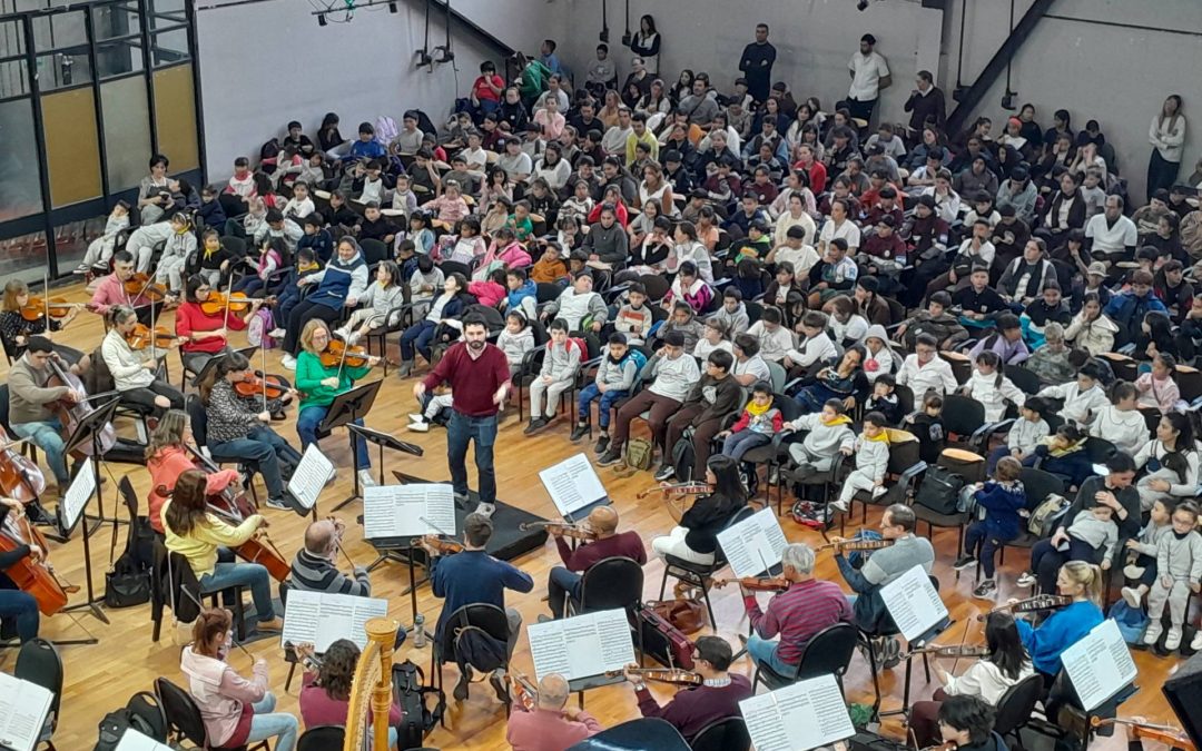 Continúan los conciertos didácticos para escuelas de toda la provincia 