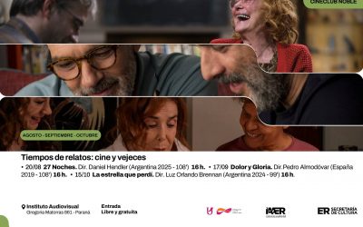 El Cineclub Noble invita a un ciclo con películas orientadas a los adultos mayores