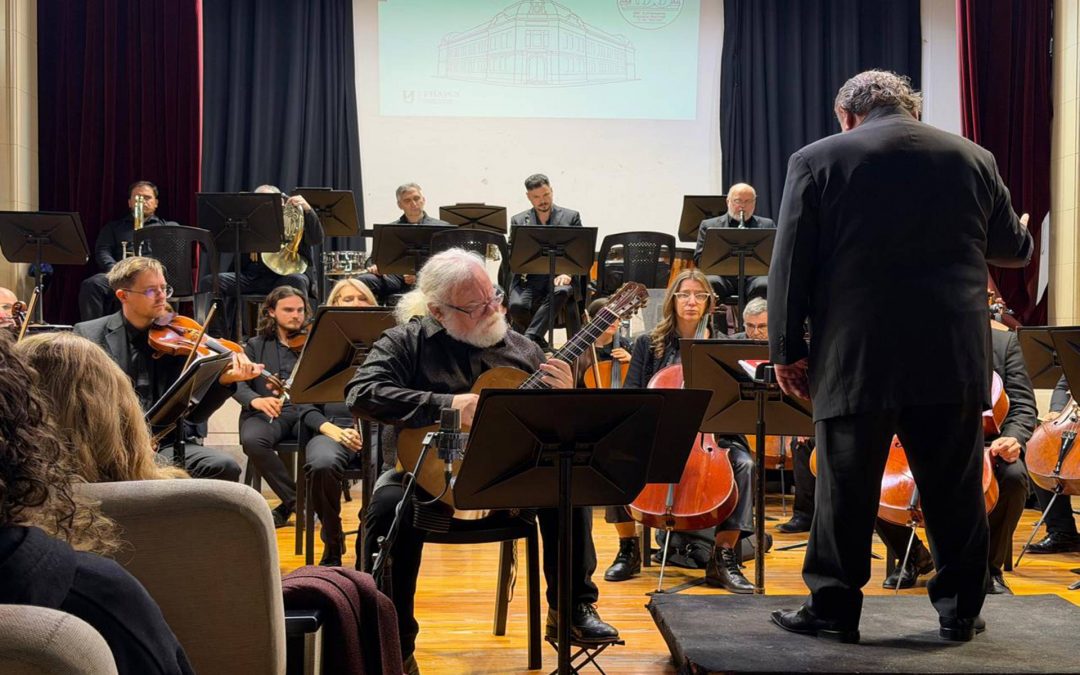 La Sinfónica de Entre Ríos se presentó a sala llena en la Escuela Normal de Paraná