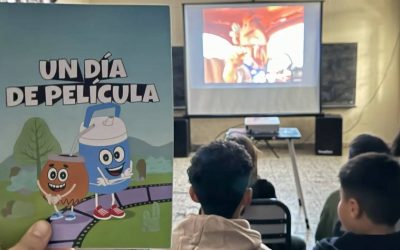 El Programa Un Día de Película llevó el cine a Sir Leonard en el departamento La Paz