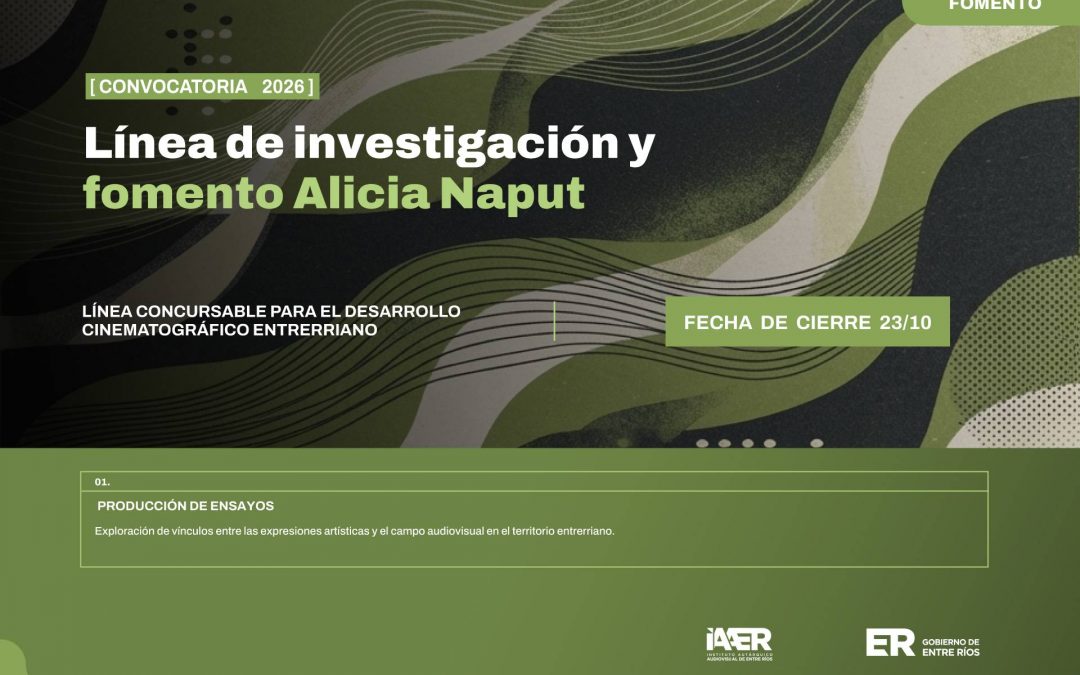 Convocatoria 2026 para la línea de investigación y fomento Alicia Naput del IAAER
