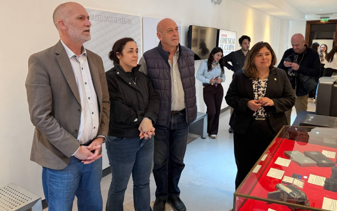 Se inauguró una muestra sobre periodismo agropecuario en Entre Ríos 