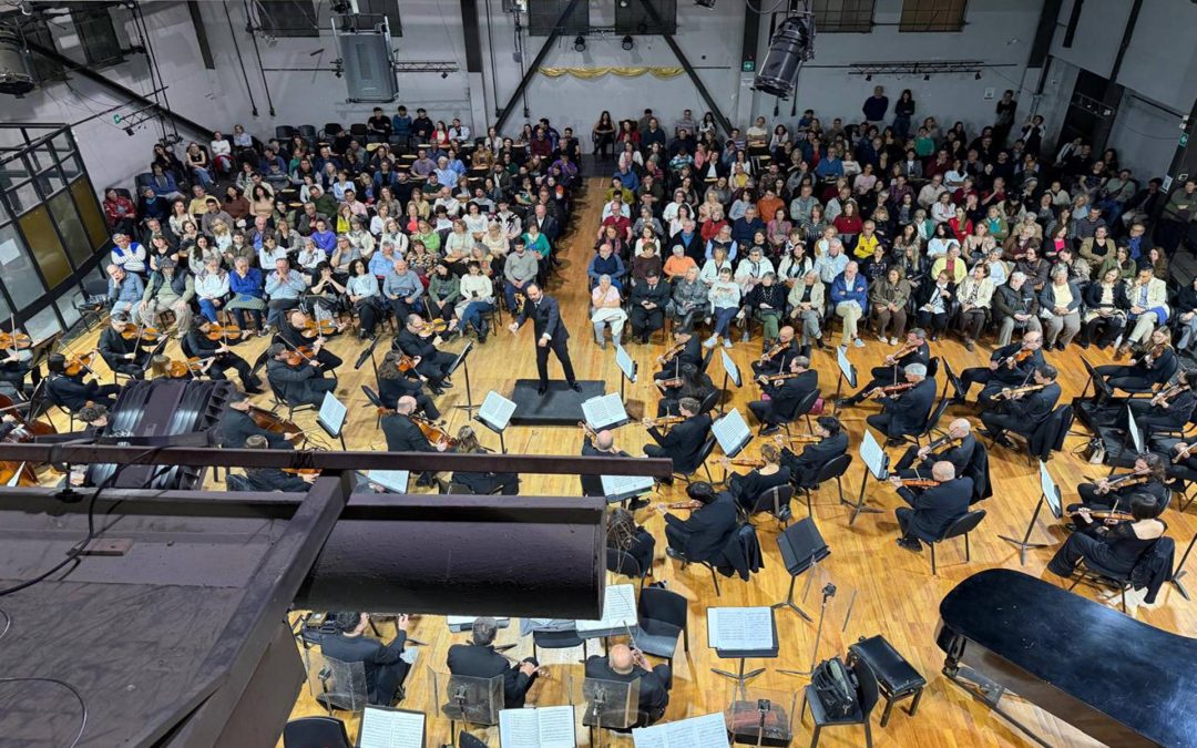 La Sinfónica de Entre Ríos se presentó a sala llena en La Vieja Usina