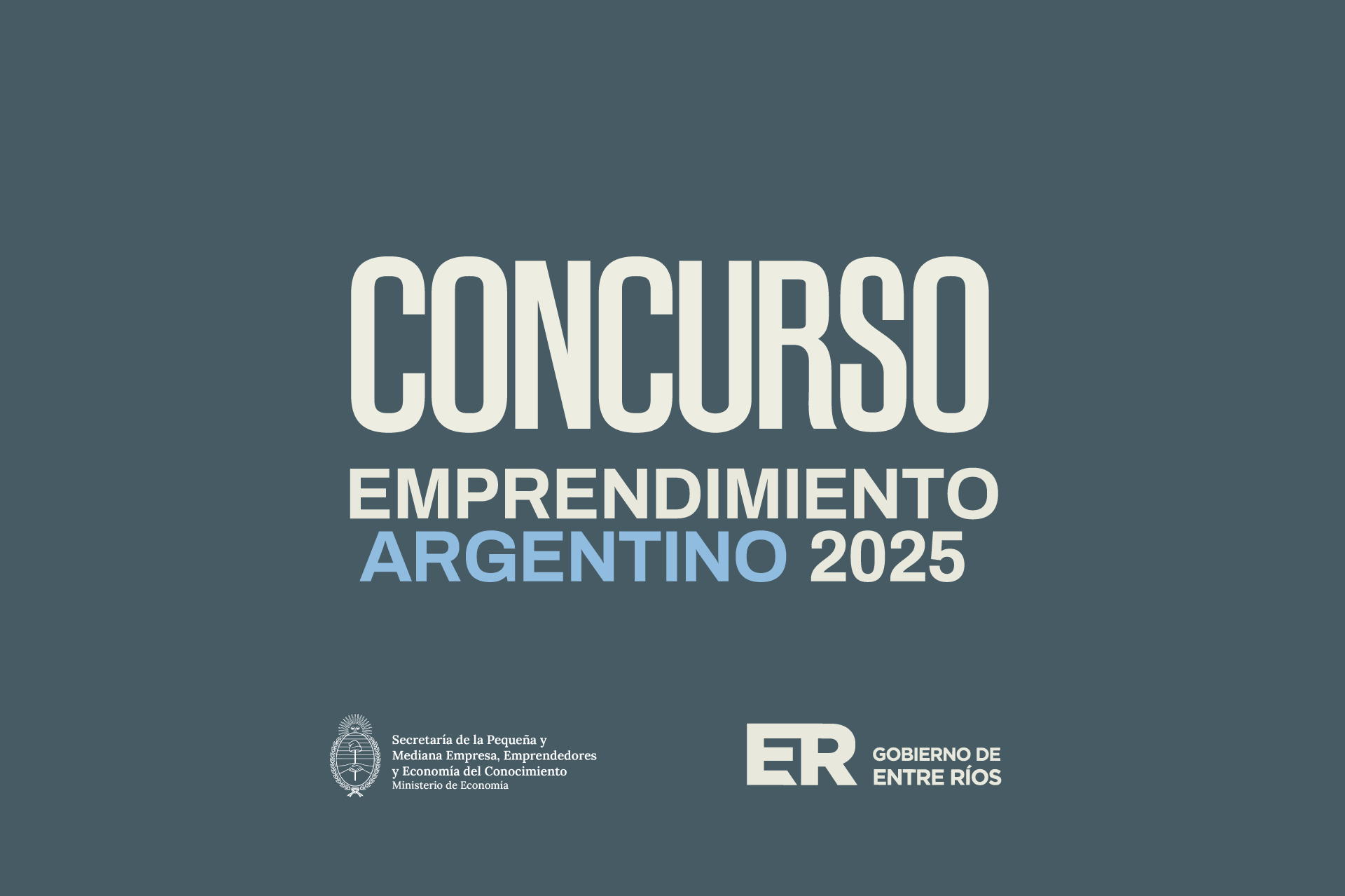 Convocamos a emprendedores entrerrianos a participar del Concurso Emprendimiento Argentino 2025