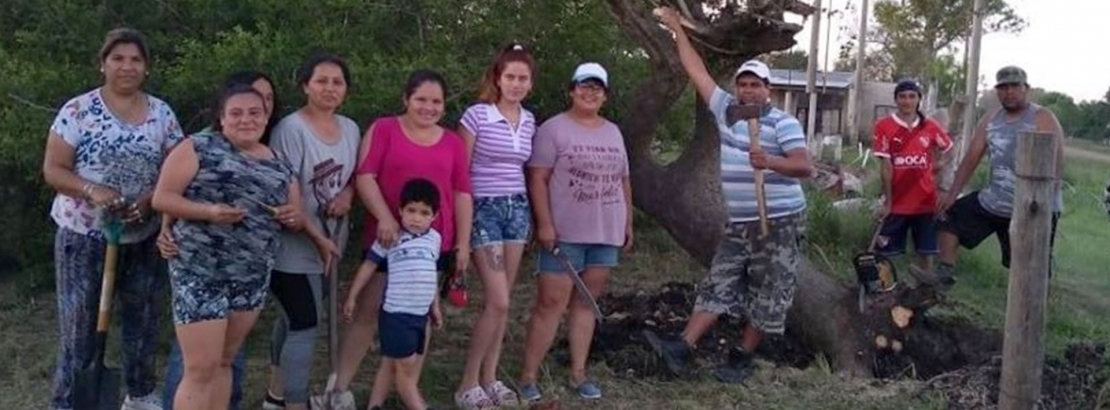 Cuidadores de la Casa Comn de Villaguay realizaron la primera venta de productos de la huerta
