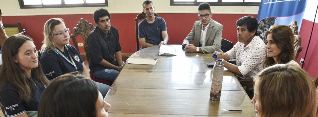 La provincia brind apoyo a centros de estudiantes para mejorar espacios educativos del departamento Villaguay